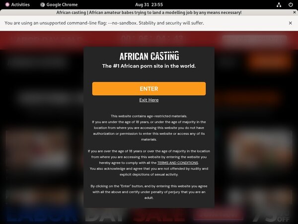 African Casting Mature