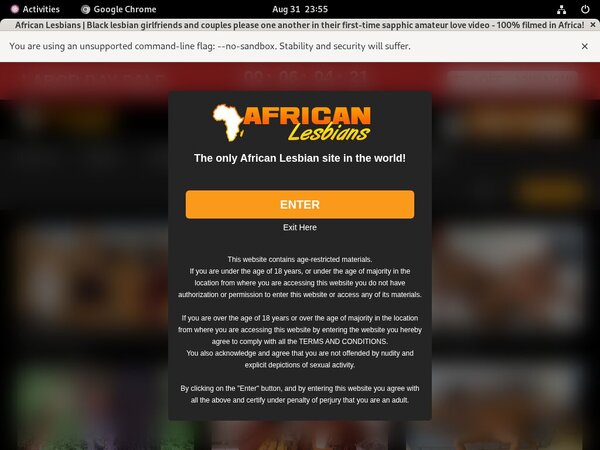 Africanlesbians.com Membership Trials