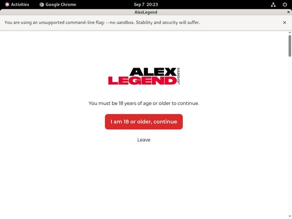 Alexlegend Trial Account