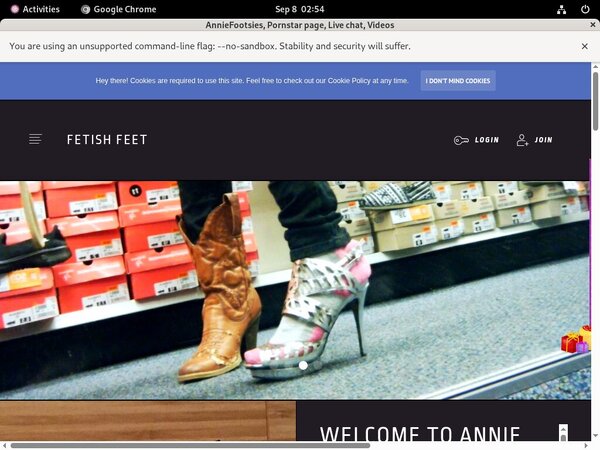 AnnieFootsies Logins