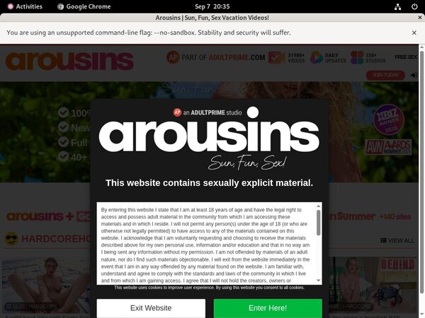 Arousins With Yen
