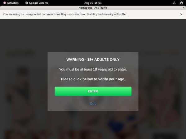 Ass Traffic Account Trial