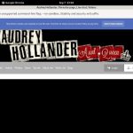 Audrey Hollander Join Now