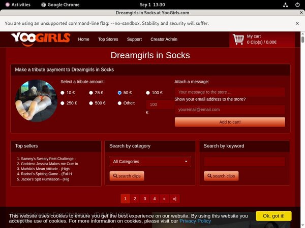 Best Dreamgirls In Socks
