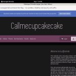 Callmecupcakeyan.modelcentro.com Watch