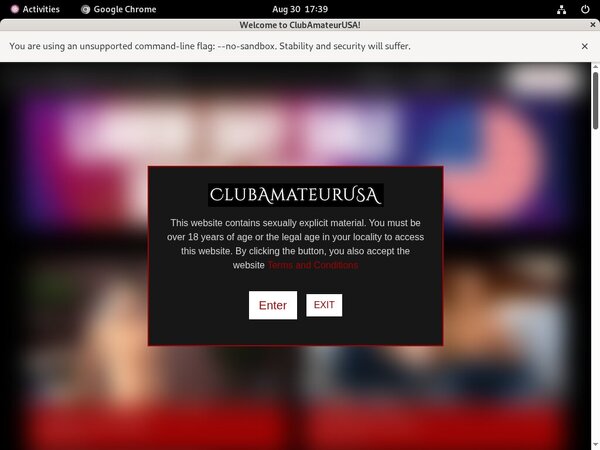 Club Amateur USA One Time Discount