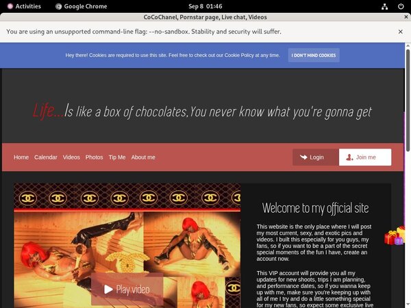 CoCoChanel Porn Account