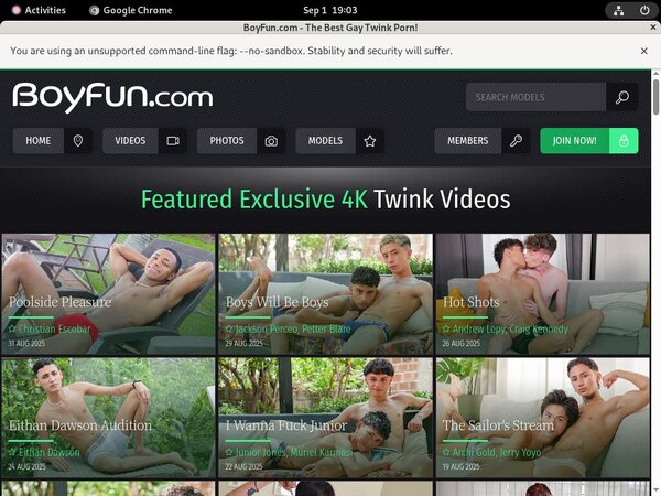 Discount For Boy Fun