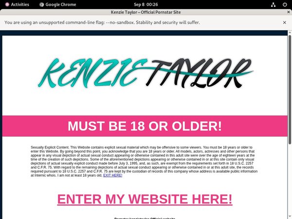 Discount Kenzietaylor.com Free Trial