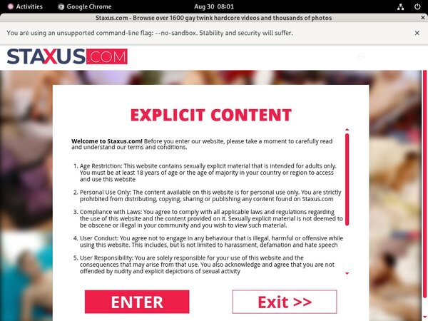 Discount Link Staxus.com