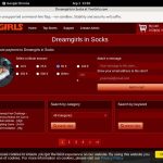 Dreamgirls In Socks Signup Page