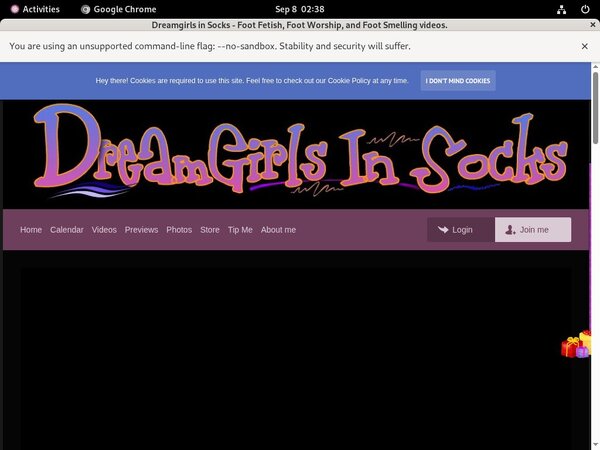 Dreamgirlssocks.com Previews