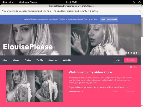 Elouiseplease $1 Porn Trial