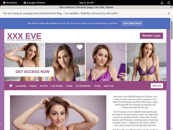 EveLawrence Free Memberships