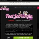 Foot Job Virgin ??