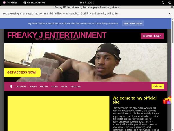 Free Account Freakyjentertainment.modelcentro.com Offer