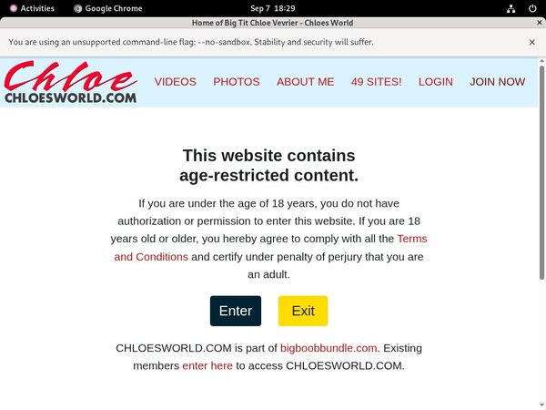 Free Account On Chloesworld.com