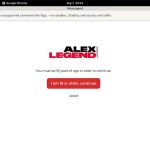 Free Alexlegend.com Id