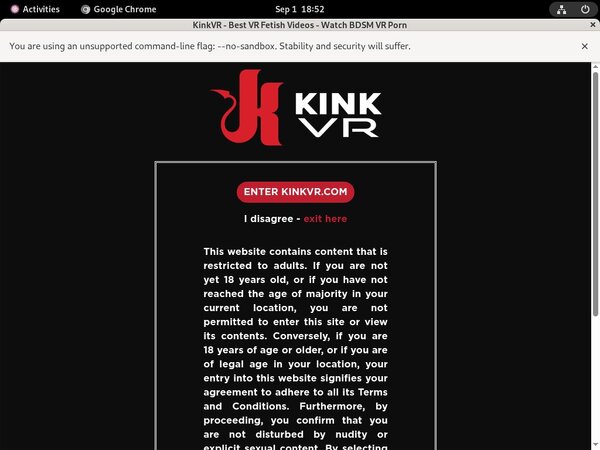 Free Kinkvr.com Member