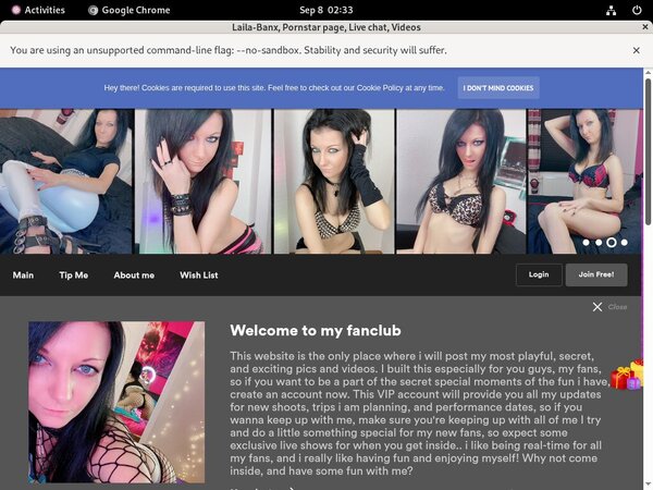Free LailaBanx Porn