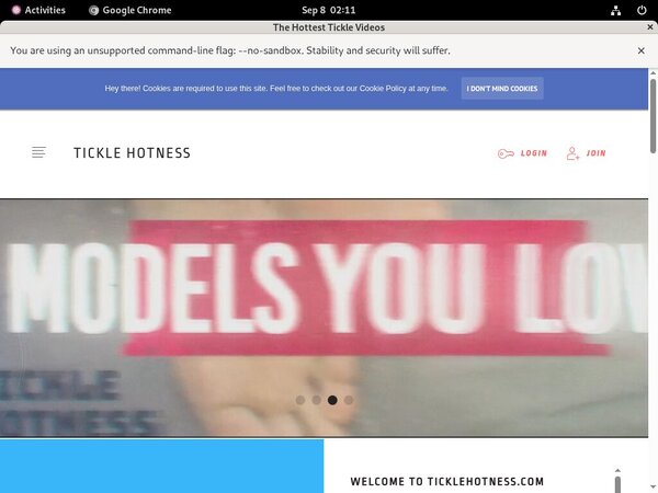 Free Login TickleVideos