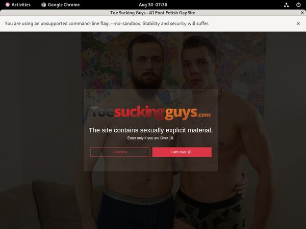 Free Toe Sucking Guys Passwords