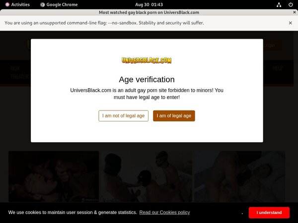 Free Universblack.com Account Passwords