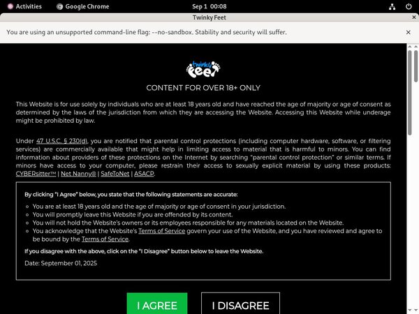 Free Video Twinkyfeet.com