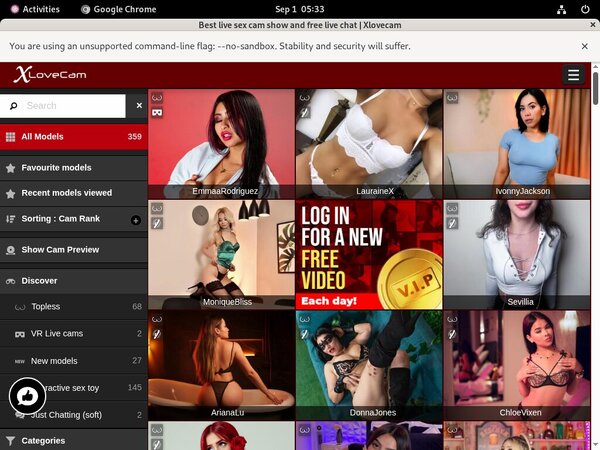 Free X Love Cam Sign Up