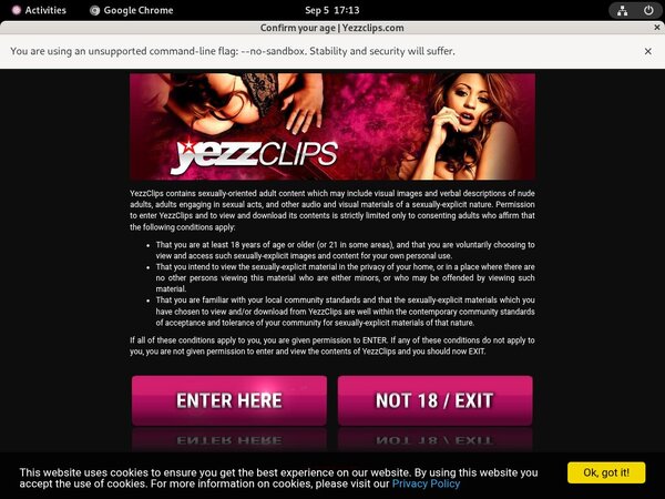Free Yezzclips.com Membership Trial