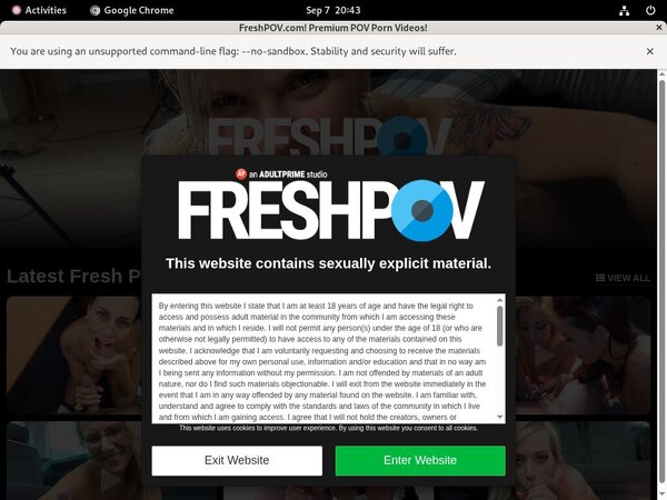 Fresh POV Trailer