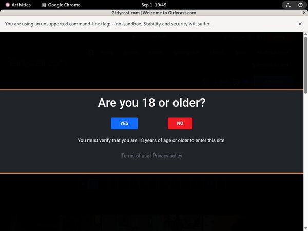 Girlycastshop.com Account Creator