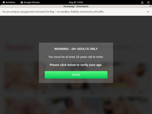 Givemepink.com Member Password