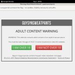 Guysinsweatpants Login Pass