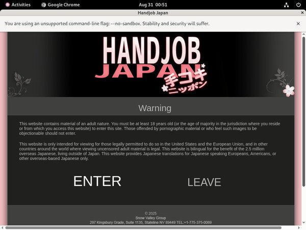 Handjobjapan Discount Page
