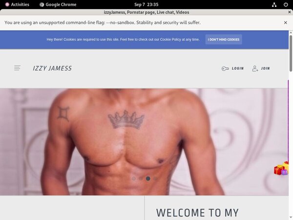 IzzyJamess Men