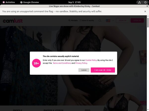 KimberleyKinky Pass Login