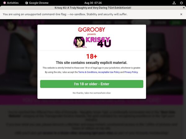 Krissy 4 U Account Premium Free