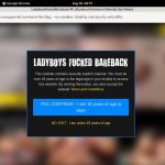 Ladyboys Fucked Bareback Acc