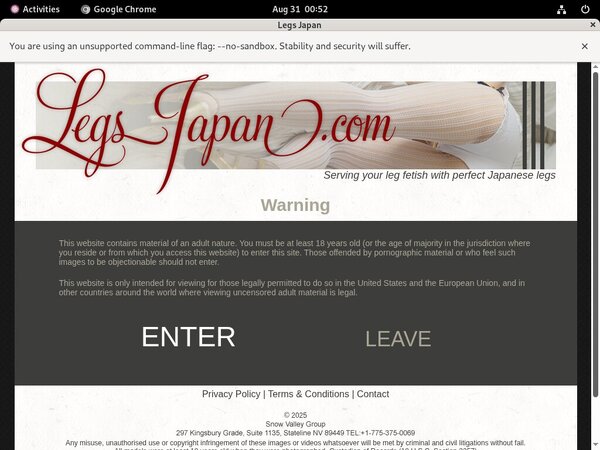 Legs Japan Free Join