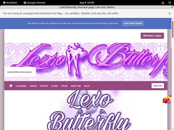 Lexobutterflyxxx.com Access Free