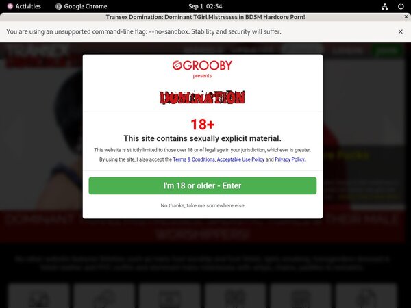 Logins Transexdomination Free