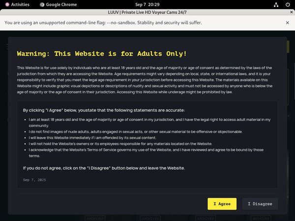 Luuv.com Signup Form