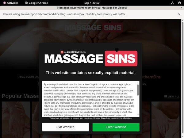 Massagesins Free Login And Password