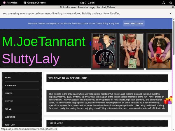 Mjoetannant.modelcentro.com List