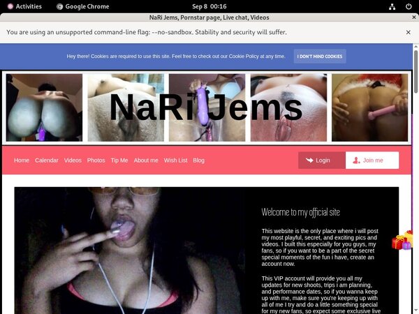 NaRi Jems Paypal Discount