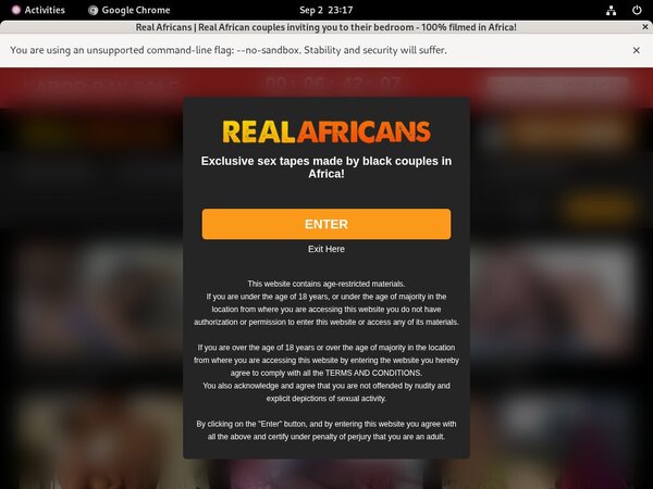 New Realafricans Passwords