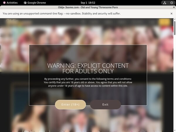 Oldje3some Pay Using