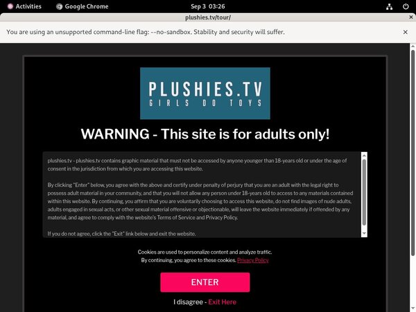 Plushies.tv Discount