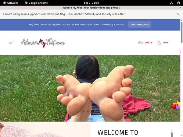 Porn Admiremyfeet